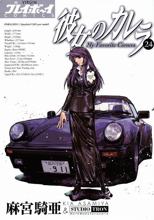 Reading Manga Kanojo no Carrera