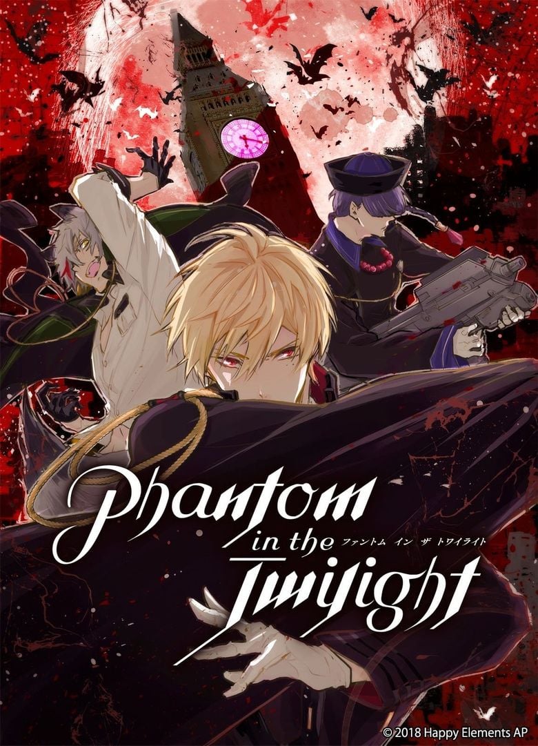 Reading Manga Phantom in the Twilight