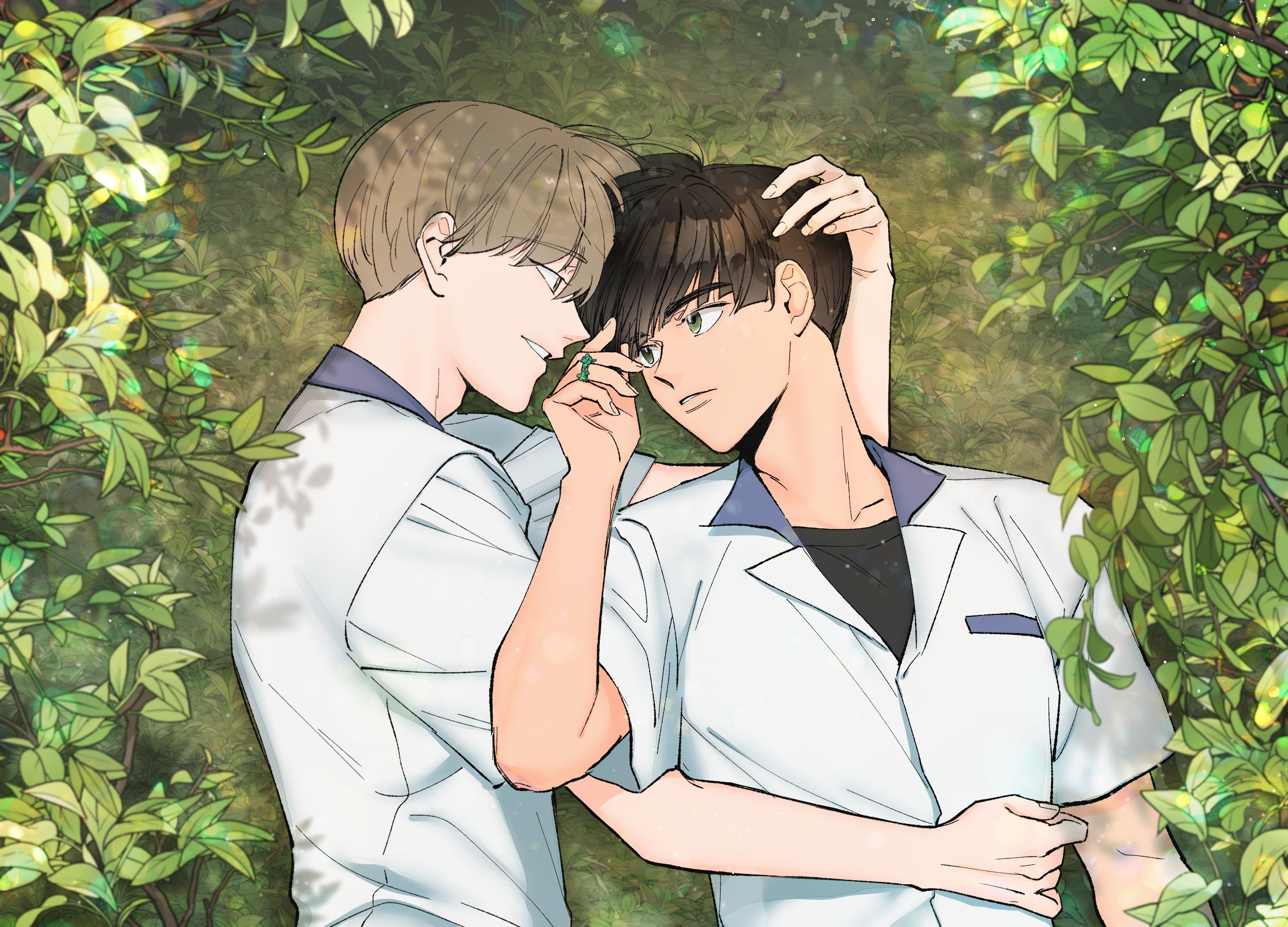 Reading Manhwa Spinach Bouquet