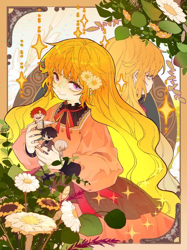 Reading Manhua Becoming the Queen at the Age of Six