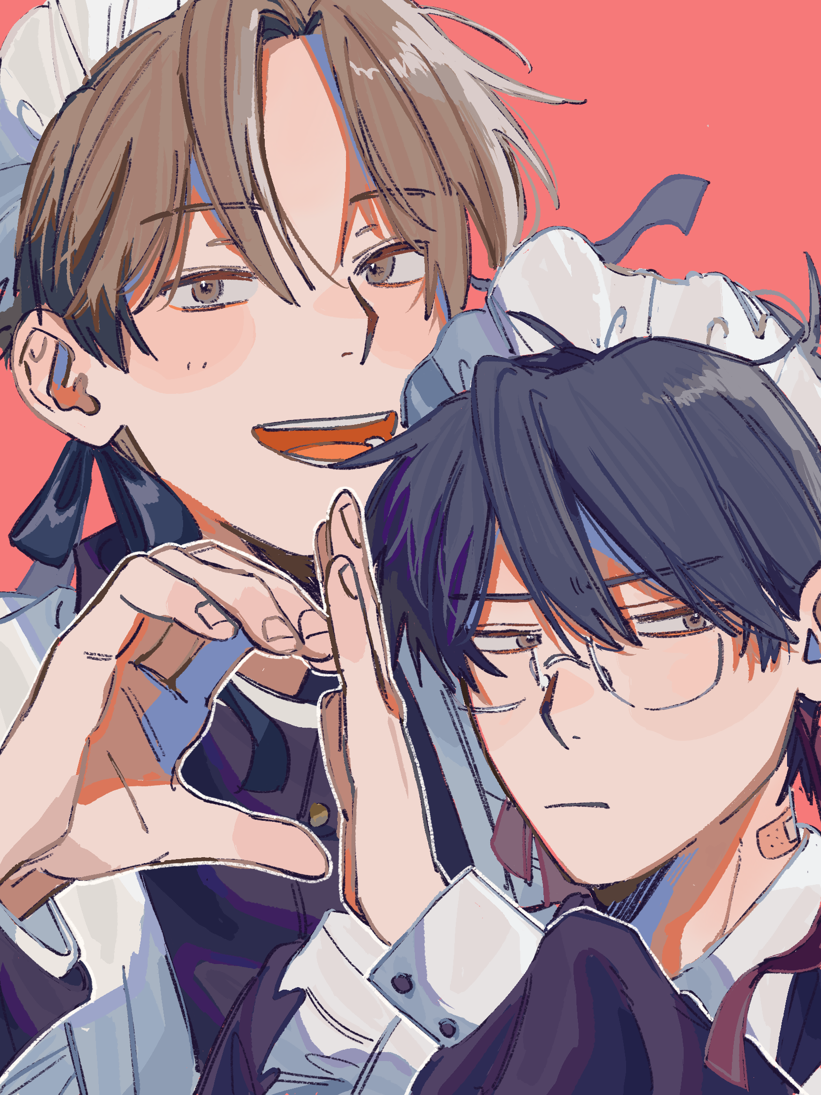 Reading Manga Kousuke X Natsuki