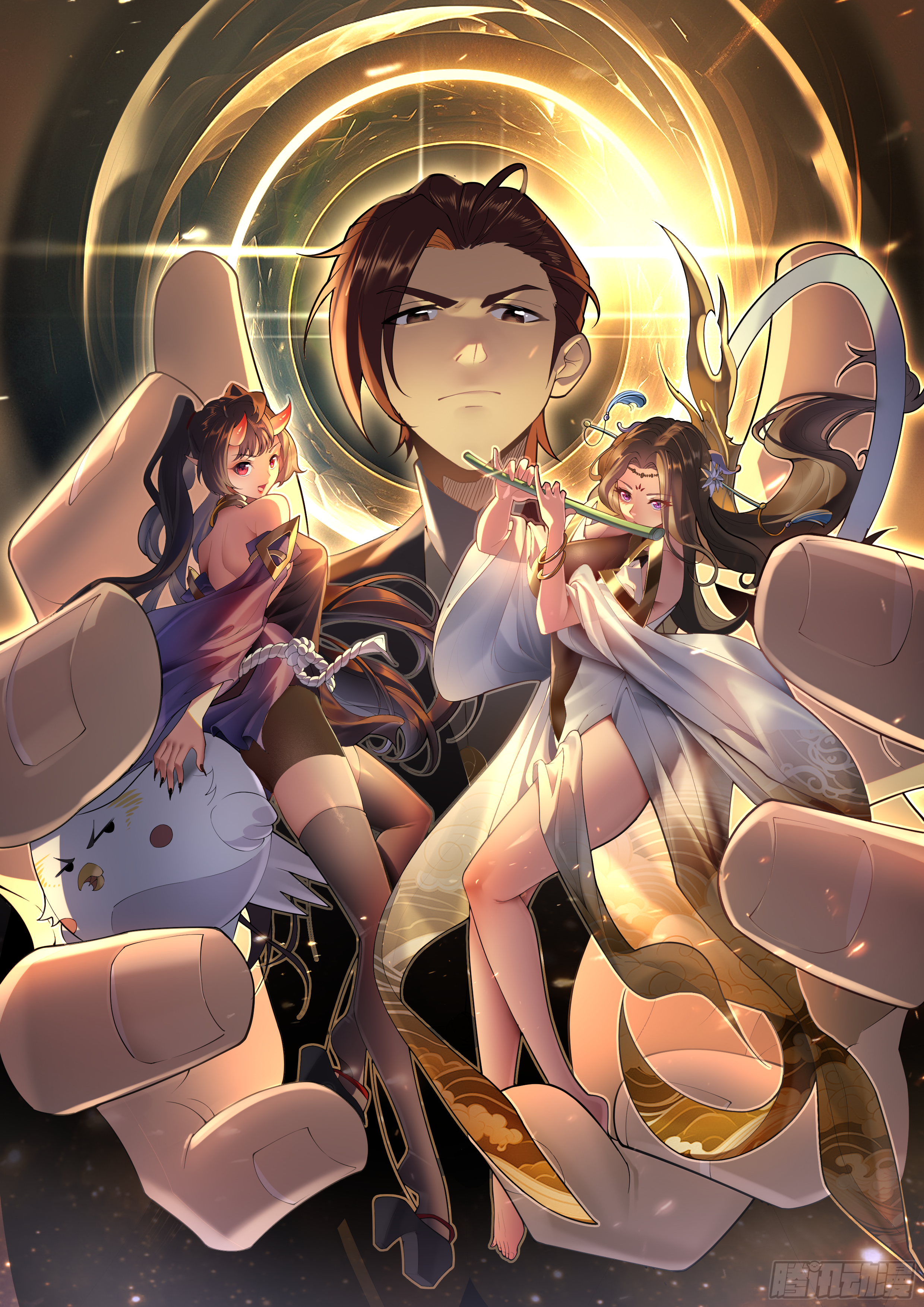 Reading Manhua The Primordial World: Starting by Taking the Minghe as My Adopted Stepdaughter