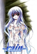 Reading Manga -Rain-