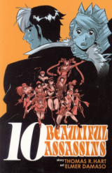 Reading Manga 10 Beautiful Assassins