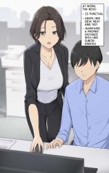 Reading Manga A Boss Who's Totally Different on Weekdays and Weekends