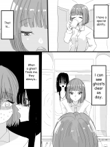 Reading Manga A Girl That Can See Ghosts