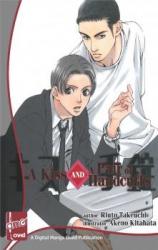 Reading Manga A Kiss and a Pair of Handcuffs (Novel)