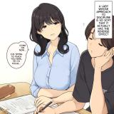 Reading Manga A Lady With a Soft Approach to Discipline Is Assailed by Pleasure