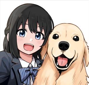 Reading Manga Aiken ga Ningen ni Naru Hanashi