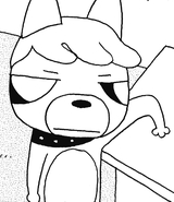 Reading Manga Aiken Pochi no Gyakushuu