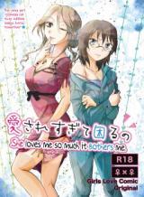 Reading Manga Aisare Sugite Komaru no