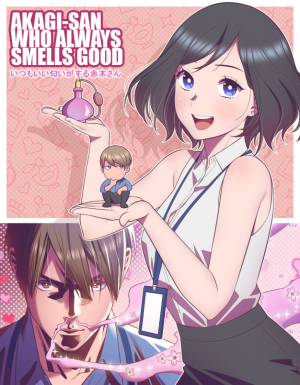 Reading Manga Akagi-san Who Always Smells Good