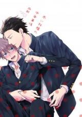 Reading Manga Akai Ringo no Nakami Jijou