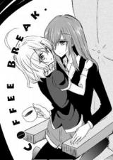 Reading Manga Akuma no Riddle dj - Coffee Break.