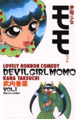 Reading Manga Akuma Shoujo Momo-chan
