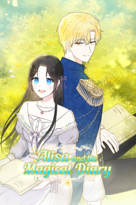 Reading Manhwa Alisa and the Magical Diary