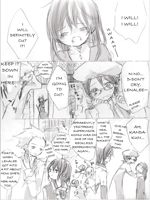 Reading Manga D.Gray-man dj - Kanda x Lenalee