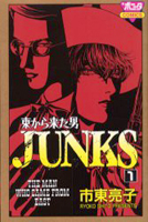 Reading Manga Higashi kara Kita Otoko