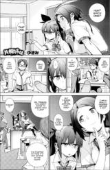 Reading Manga Katagiri Sisters