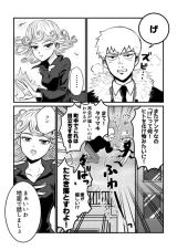 Reading Manga Mob Psycho 100 & One Punch-Man dj - Doukyuusei Mousou