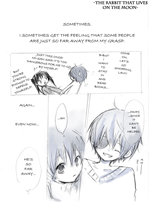 Reading Manga D.Gray-man dj - The Rabbit that Lives on the Moon