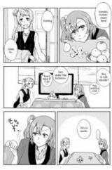 Reading Manga Love Live! dj - Kotatsu Second Years