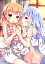 Reading Manga Gochuumon wa Usagi desu ka? dj - Sister or Not Sister??