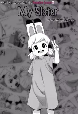 Reading Manga My Sister (Leonardo 16sei)