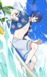 Reading Manhwa The Boy and the Sea