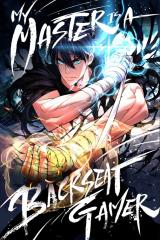 Reading Manhwa My Master Is a Backseat Gamer