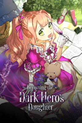 Reading Manhwa Becoming the Dark Hero's Daughter