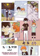 Reading Manga Haikyu!! dj - Okawari!! Mini