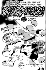 Reading Manga Pokémon Heart Gold Soul Silver: Pokédex Completion Comic