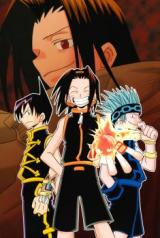 Reading Manga Shaman King dj - Winter and Milky Way Station
